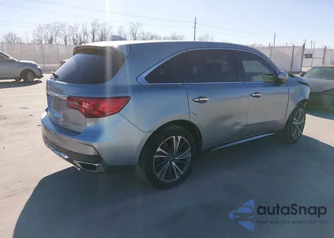 2019 Acura Mdx Tech Pkg z USA, uszkodzony, nr VIN 5J8YD4H52KL009820